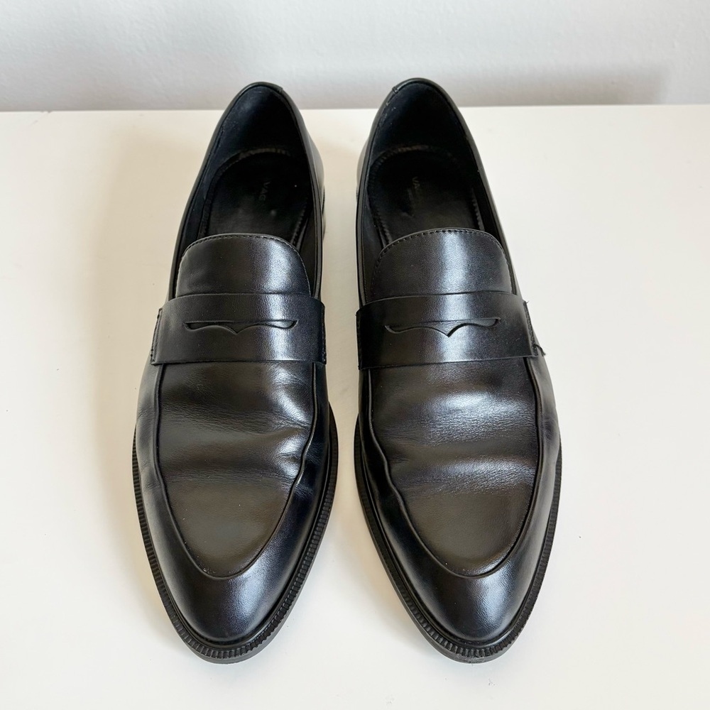 Vagabond Frances Loafer Black Leather Women US 9.5 EU 40